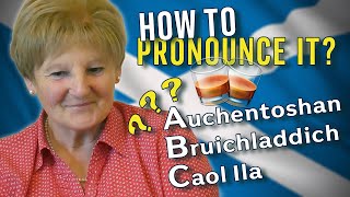 How to pronounce Scotch whisky names I went to Islay and spoke to a native Ileach to find out [upl. by Annyrb]