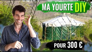 Comment jai fabriqué une yourte 100 RÉCUP [upl. by Hali]