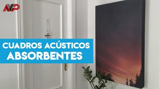 Cuadros acústicos estéticos mejora la calidad de sonido de tu equipo [upl. by Ahsienad]