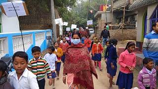 Rally to make ODF 2 at GokarnaII GP under Kandi Block Murshidabad West Bengal [upl. by Adnovay]