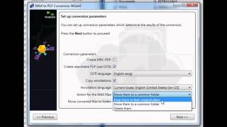 PaperPort v14 Batch Convert MAX Files to PDF [upl. by Isied539]