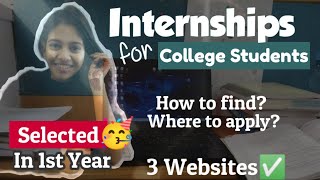 How to get an Internship as a College Student  Internships for DU College StudentsPaid Intern WFH [upl. by Aniz]