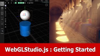 WebGLStudiojs Getting Started Tutorial [upl. by Atat]