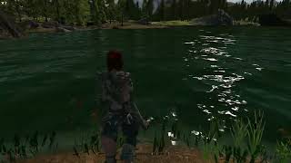 Skyrim LE  finishing Hircines Great Hunt and some in Whiterun side quest  low PC modded [upl. by Hselin]