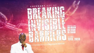 COVENANT DAY OF BREAKING INVISIBLE BARRIER SERVICE  13 OCTOBER 2024  FAITH TABERNACLE OTA [upl. by Willard700]