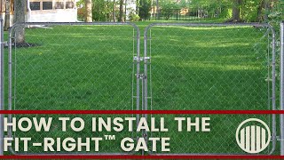 FitRight® Adjustable Walk Gate Installation [upl. by Hilton]