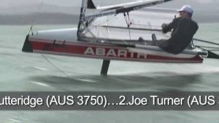 Zhik 2011 Moth Worlds Day 4 Race Highlights [upl. by Aicemat]