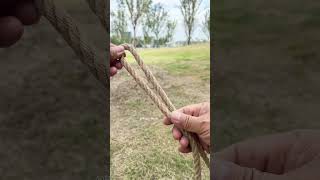 How to easily attach the hoop to the rope Need to remember this trick [upl. by Rexer]