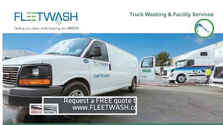 FLEETWASH Truck Washing and Facility Services [upl. by Ailimaj]