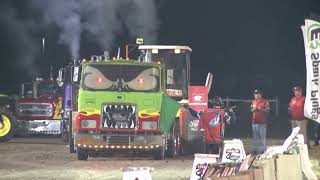 OSTPA 2014 PS Semis Trucks Pulling at Oak Harbor OH [upl. by Lamoree771]