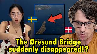 THE ØRESUND BRIDGE SURPRISED US SWEDEN amp DENMARK ARE CONNECTED [upl. by Annaliese479]