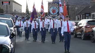 Downpatrick Flute Band  Annalong Single Star Flute Band Parade 2024 [upl. by Parthenia]