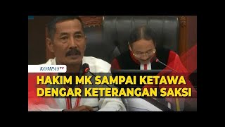 Hakim MK Sampai Ketawa Dengar Keterangan Saksi di Sidang Sengketa Pilpres 2024 [upl. by Onairotciv691]