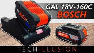 🔥DAS SCHNELLSTE 18V Ladegerät der WELT😱  Bosch Akku Ladegerät GAL18V160C  Review amp Test [upl. by Sivad]