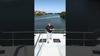 Aquila 54 Bow to Flybridge Access aquila boat yacht marinemax clearwater stpete tampa [upl. by Calendra]