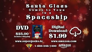 Santa Claus Comes to town in a Spaceship Trailer [upl. by Reseda418]