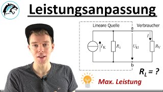 Leistungsanpassung  Elektrotechnik [upl. by Ailiec]