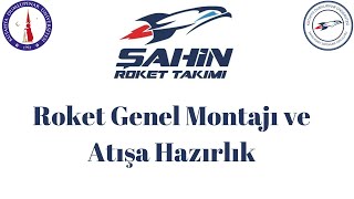 ŞAHİN ROKET TAKIMI 2024 ATIŞA HAZIRLIK RAPORU AHR ROKET GENEL MONTAJI VE ATIŞA HAZIRLIK TESTİ [upl. by Nelleus]