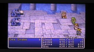 Lets Play Final Fantasy I 022 The Sunken Shrine Part 1 [upl. by Regina700]