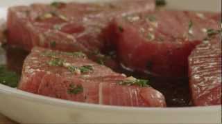 How to Make Easy Grilled Tuna Steaks  Tuna Recipe  Allrecipes [upl. by Noak]