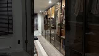 Master Closet Project designideas closetdesign interiordesign interiors walkincloset [upl. by Alroi]