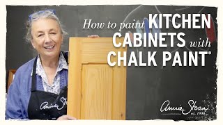 How to paint your kitchen cabinets with Chalk Paint® [upl. by Olive]