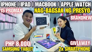 Mura at Legit na Brandnew iPhone Apple Watch Macbook M3 amp iPad Sa Greenhills  2 Phone Giveaways [upl. by Xuaegram]