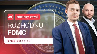 Živý komentář XTB Rozhodnutí FOMC o úrokových sazbách [upl. by Fairweather]