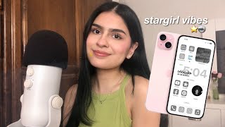 ASMR CÓMO PERSONALIZAR TU IPHONE 📲⭐️🪩 [upl. by Leanatan]