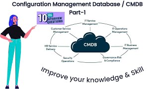 ServiceNow CMDB  Part1  Interview Question and Answer  Configuration Management Database [upl. by Asilla]