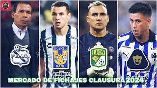 Mercado de FICHAJES LIGA MX Clausura 2024  ¡Se Calienta el Mercado con estos Traspasos [upl. by Nicolina]