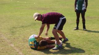 Sevens rugby coaching  the tackle and ruck [upl. by Anicart]