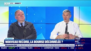 Nicolas Doze face à JeanMarc Daniel  Nouveau record la bourse décorrélée [upl. by Aizat]