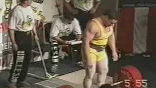 Deadlift Ed Coan 837lbs  242 [upl. by Aryek]