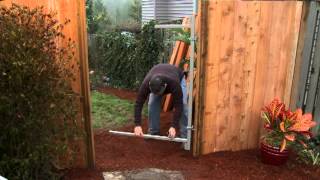 AdjustAGate® Gate Frame Installation and Introduction Video [upl. by Anerhs588]