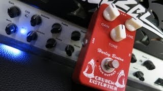 Harley Benton Joyo Crunch Distortion Pedal Demo [upl. by Tannenbaum976]