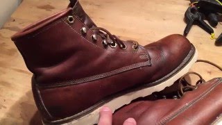 DIY Work Boot Resole Part IV Wolverine Boots [upl. by Darelle]