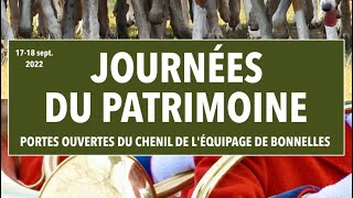 Journées du Patrimoine 2022 Equipage de Bonnelles Rambouillet [upl. by Nudnarb499]