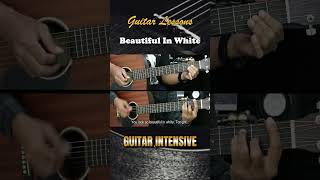 Beautiful In White  Shane Filan  EASY Guitar Tutorial  Guitar Lessons guitarhowto [upl. by Johnson]