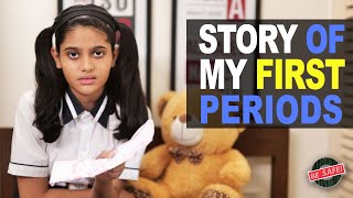 STORY OF MY FIRST PERIODS  Short Film  Be Safe [upl. by Eneroc]