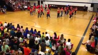 Lineville Intermediate Teacher Flash Mob 13 [upl. by Maitund]