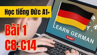 Học tiếng Đức A1 giáo trình Begegnungen Sprachniveau A1  Bài 1 C8C14 deutsch deutschlernen [upl. by Goren]