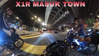 X1R MASUK TOWN😈 MASUK II BUAT PANAS🔥 KENA KEJAR DENGAN POLIS👮‍♀️ [upl. by Stuart649]