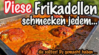 MEGA Frikadellen Rezept  Räuber Frikadellen herzhaft lecker  The BBQ BEAR [upl. by Brunelle26]