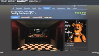 How To Download Five Nights At Freddys For Garrys Mod With NO ERRORS Steam [upl. by Arreyt]