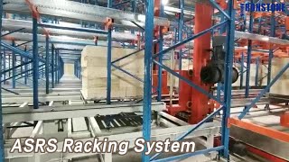 Crane ASRS Racking System Steel Smart High Efficiency With Computer [upl. by Hsara]