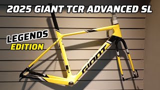 2025 GIANT TCR ADVANCED SL FRAMESET LEGENDS EDITION SMALL  WEIGHT [upl. by Yeliac]