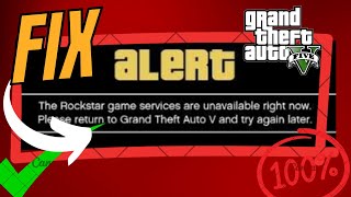 How to Fix Rockstar game services are unavailable right now in GTA 5 NEW [upl. by Oicirtap]