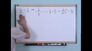 Dividing Fractions  4th Grade Math Tutor [upl. by Llesram405]