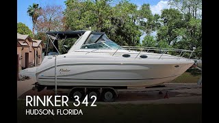 Used 2005 Rinker 342 Fiesta Vee for sale in Hudson Florida [upl. by Adneram]